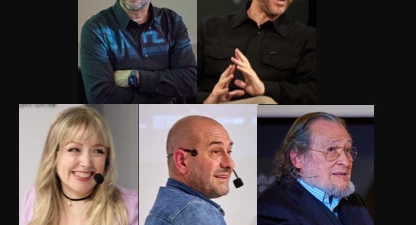 Emilio Morenatti, Manel Alías, Alba Sidera, Eloi Vila i Santiago Niño Becerra