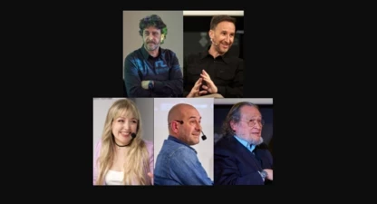 Emilio Morenatti, Manel Alías, Alba Sidera, Eloi Vila i Santiago Niño Becerra