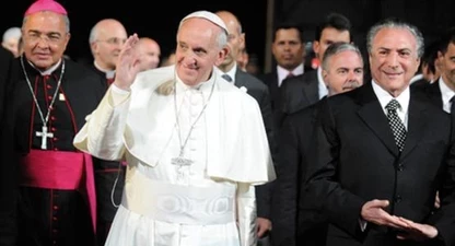 El Papa Francesc durant una visita a Rio de Janeiro (Foto: Tania Rego /ABr)