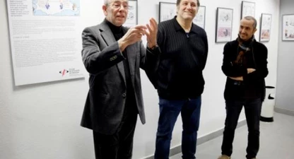 D'esquerra a dreta, Gonçal Mazcuñán, Manel Fontdevila i Jaume Capdevila, Kap