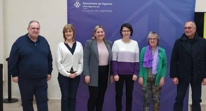 Jordi Grau, Marta Casacuberta, Agnès Lladó,  Núria Vilà, Marta Corcoy i Francesc Cruanyes. 
