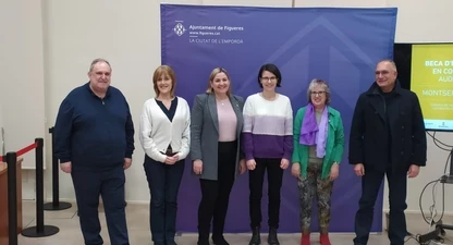 Jordi Grau, Marta Casacuberta, Agnès Lladó,  Núria Vilà, Marta Corcoy i Francesc Cruanyes. 