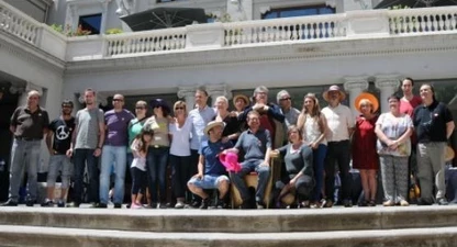 Tots els participants amb els guanyadors al centre.