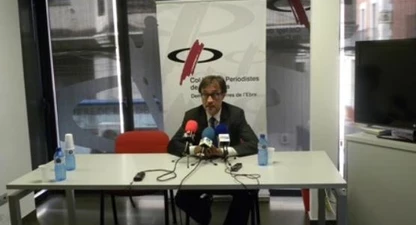 Agustí Benedito presenta la seva precandidatura als mitjans ebrencs
