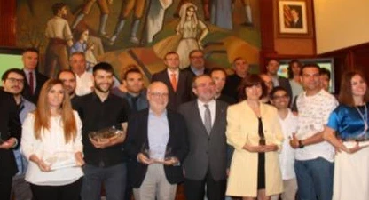 Guanyadors i jurat del 26è Pica d'Estats. Foto: Diputació de Lleida