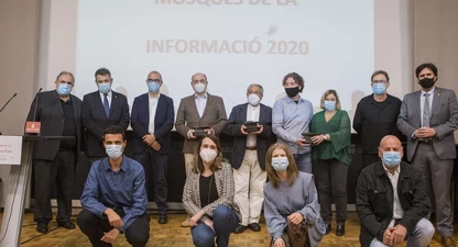 Foto de família de les Mosques 2020