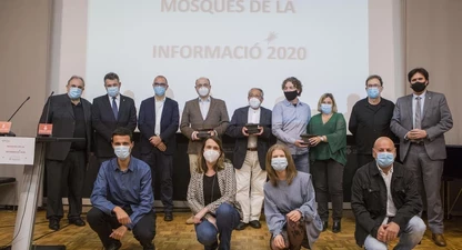 Foto de família de les Mosques 2020