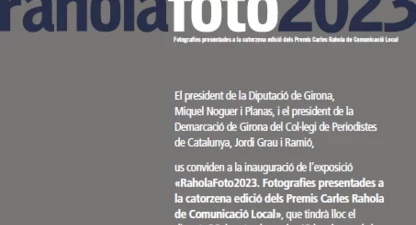 "Les cures de la "Les cures de la Patri", la foto guanyadora dels XIV Premis Carles Rahola de Comunicació Local