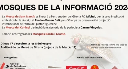 Les Mosques de la Informació 2024 seran el 17d'octubre.