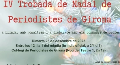 IV Trobada de Nadal de Periodistes de Girona