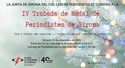 IV Trobada de Nadal de Periodistes de Girona