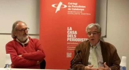 Jaume Rodri (esquerra) i Constantí Mas. Firma foto: Elisabeth Ribalta