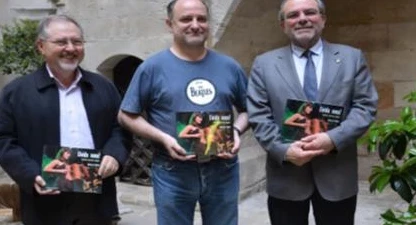 D'esquerra a dreta: Joan Cal, Javier de Castro i Joan Reñé. Foto: IEI