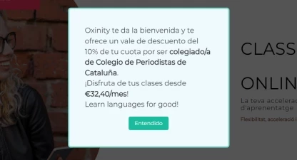 Nou conveni amb Oxinity