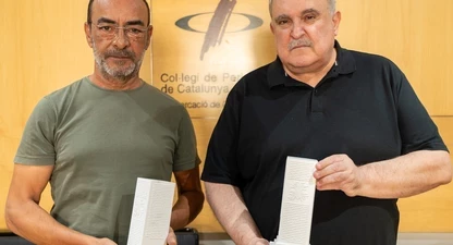 Xavier Roqueta i Jordi Grau, amb les Mosques 2023.