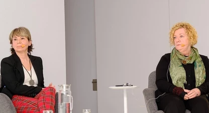 Antoni Bassas, en la conversa amb Laura Fanals.