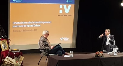El director general del Liceu, Valentí Oviedo (a la dreta).