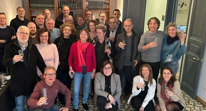Una de les fotos de grup de la Trobada. 