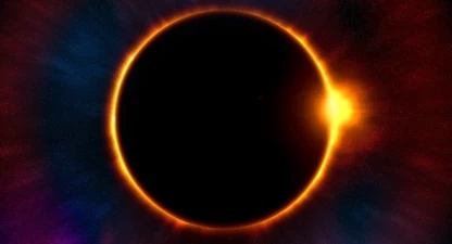 Imatge d'un eclipsi solar
