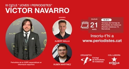 victor navarro cicle de joves periodistes