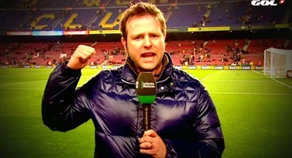 Dani Montesinos va ser periodista d'esports. 