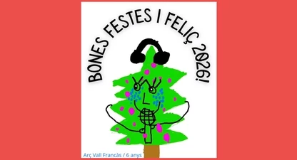 El dibuix guanyador del Concurs de Nadales Periodístiques.
