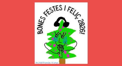 El dibuix guanyador del Concurs de Nadales Periodístiques.