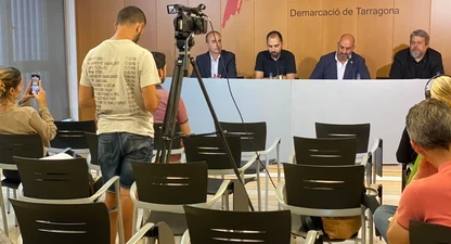 roda de premsa de presentació del premi