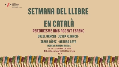 Cartell Setmana del LLibre en Català a l'Ebre