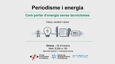 Seminari sobre Periodisme i energia a Girona. 