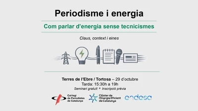 Catell referent a la jornada sobre energia i periodisme
