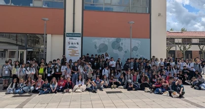 Alumnat participant a la III Jornada Canal de Reporters, a la UVic-UCC.