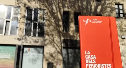 La seu del Col·legi a Manresa s'ofereix als periodistes per Sant Jordi