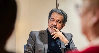 El periodista Jordi Robirosa, al cicle Pessics de Vida de Manresa.