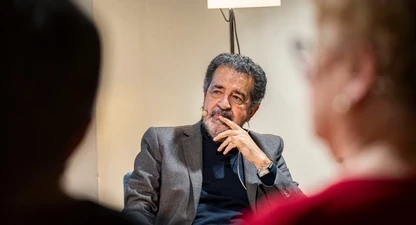 El periodista Jordi Robirosa, al cicle Pessics de Vida de Manresa.