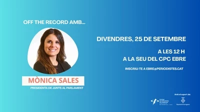 Invitació Off the record diputada Mónica Sales