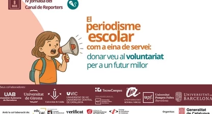 Cartell de la IV Jornada Canal de Reporters