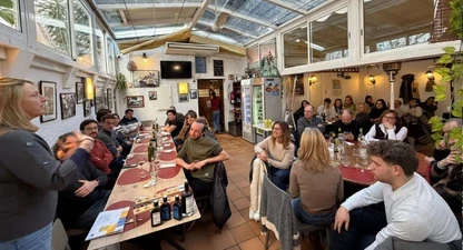 Dinar al restaurant Mestre d'Aixa de Tossa de Mar.