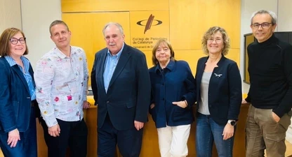 Susanna Quintana, Xavier Pi, Jordi Grau, Rosa Gil, Isabel Pascual i Jordi Ribot. 