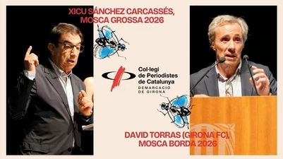 Xicu Sánchez Carcassés, Mosca Grossa 2026; i David Torras, Mosca Borda 2026.