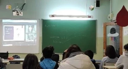 Un taller d'una edició anterior del programa EduMèdia.