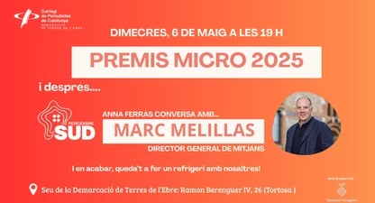 Lliurament dels Premis Micro 2025.