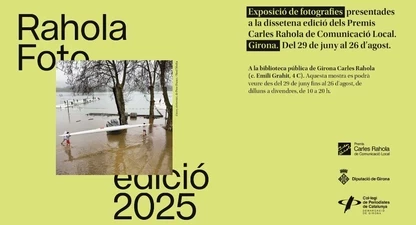 Targetó RaholaFoto2025 a la biblioteca pública Carles Rahola.