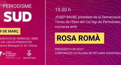 La presidenta del 3CAT al Periodisme Sud