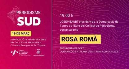 La presidenta del 3CAT al Periodisme Sud