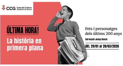 Cartell de l'exposició "Última hora!" 