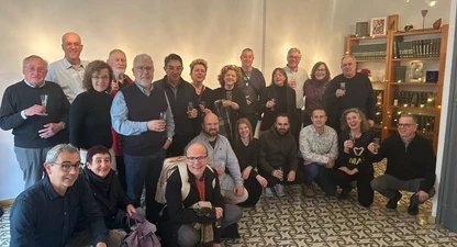 La foto oficial de la Trobada de Nadal. 