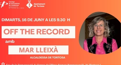 Cartell off the record Mar Lleixà